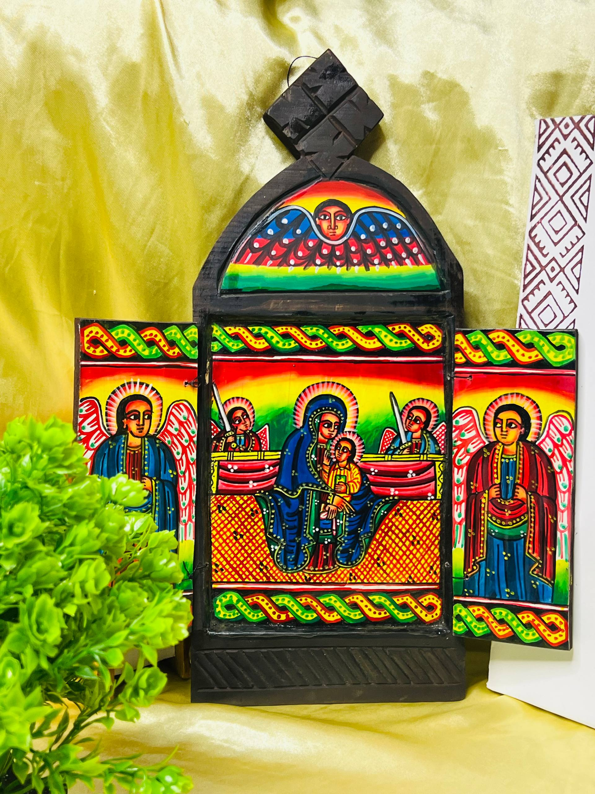 ከአክሱም የሚመጣ ተካፋች የ እመቤታችን ሥዕል