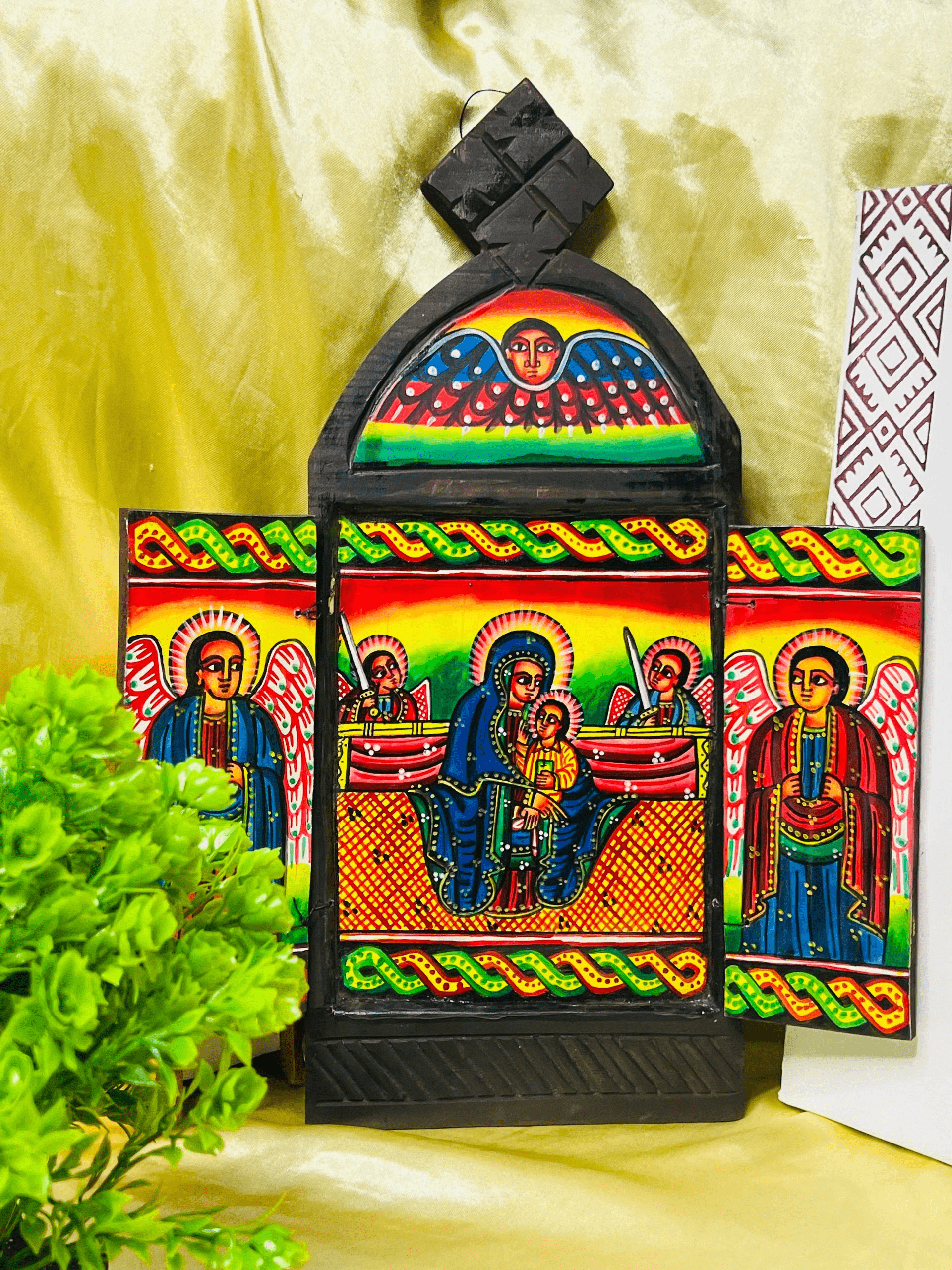 ከአክሱም የሚመጣ ተካፋች የ እመቤታችን ሥዕል